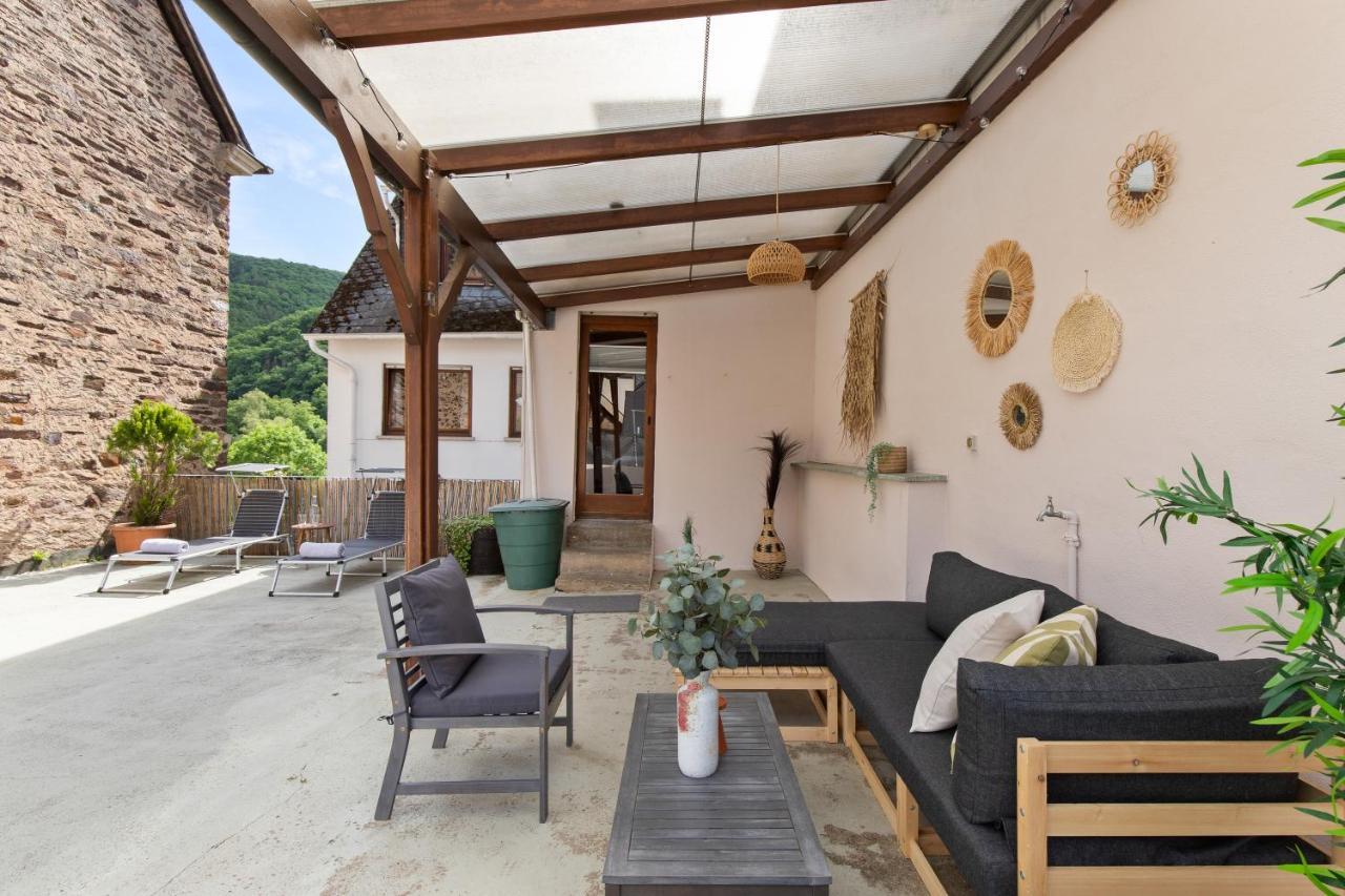 Haus Blaue Traube Mit Moselblick Apartamento Ediger-Eller Exterior foto